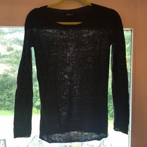 DKNY Linen long sleeve top ♥️
